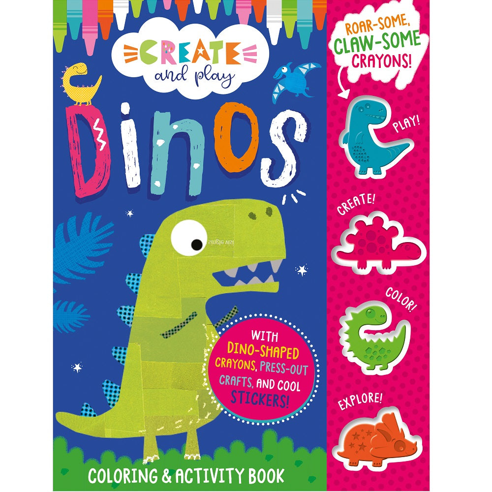 Create & Play Dino Activity Book