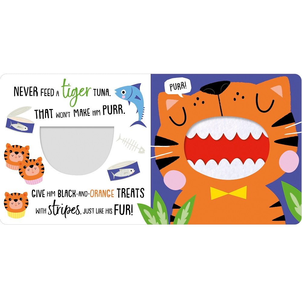 Never Feed a Tiger Board Book