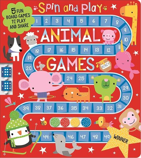 Spin & Play Animal Game Book