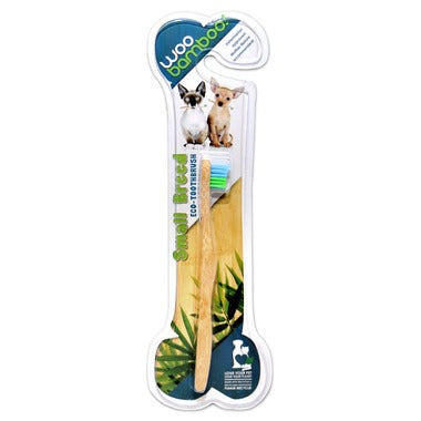 WooBamboo Small Breed Pet Toothbrush